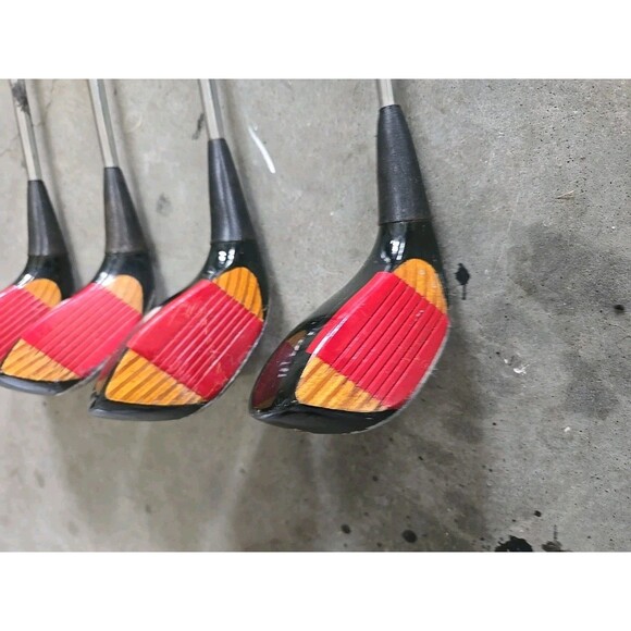 Vintage Ping Karsten III Fairway Wood Set 1 3 4 5 Woods RH ZZ Lite Steel Shaft - Picture 5 of 11